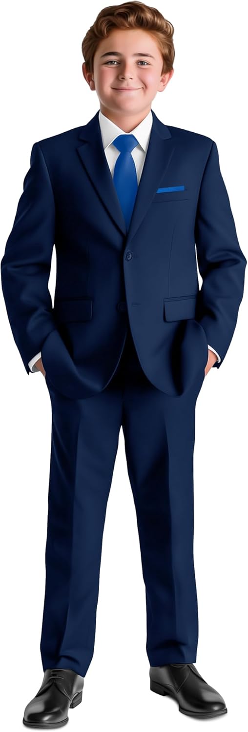 Modern Fit Boys Suit Set for Weddings and Special Occasions