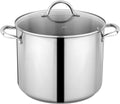 Stock Pot Stainless Steel 14 Quart - Heavy Duty, Induction Ready