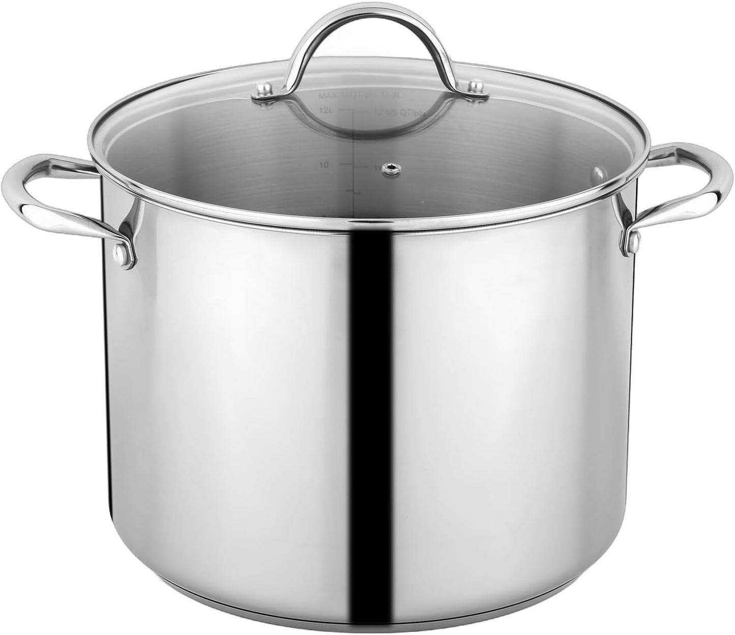 GreatChef 14 Quart Stock Pot Stainless Steel for Cooking