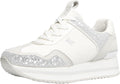 Michael Kors Women's Raina Trainer Sneaker - Rhinestone Canvas Chic