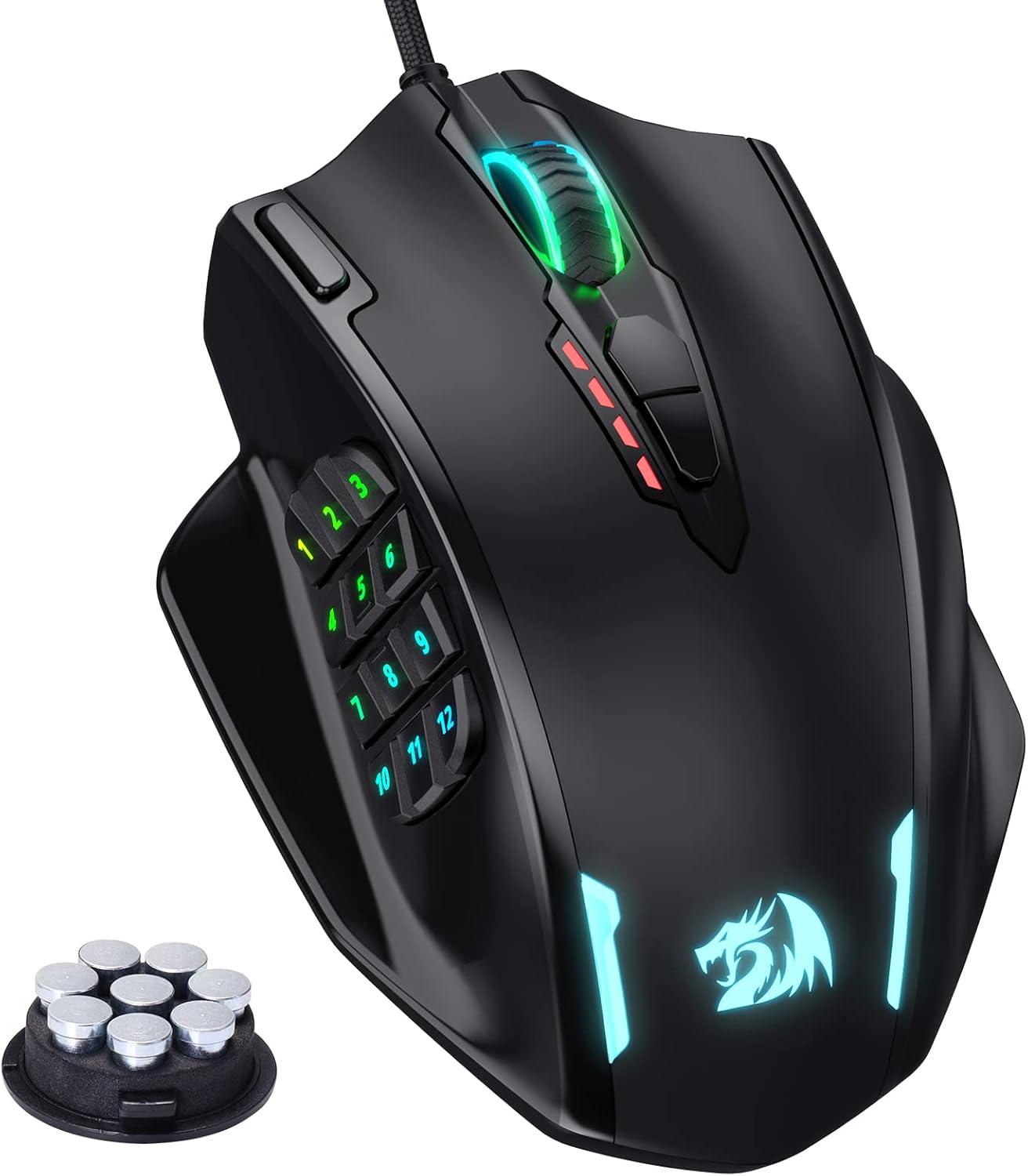 Redragon M908 MMO Gaming Mouse - Max Precision