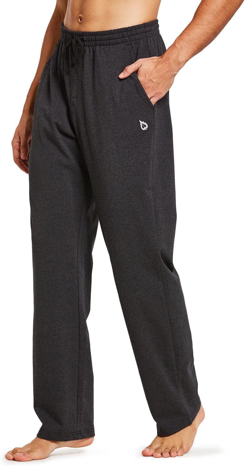 BALEAF Men's Comfy Cotton Sweatpants