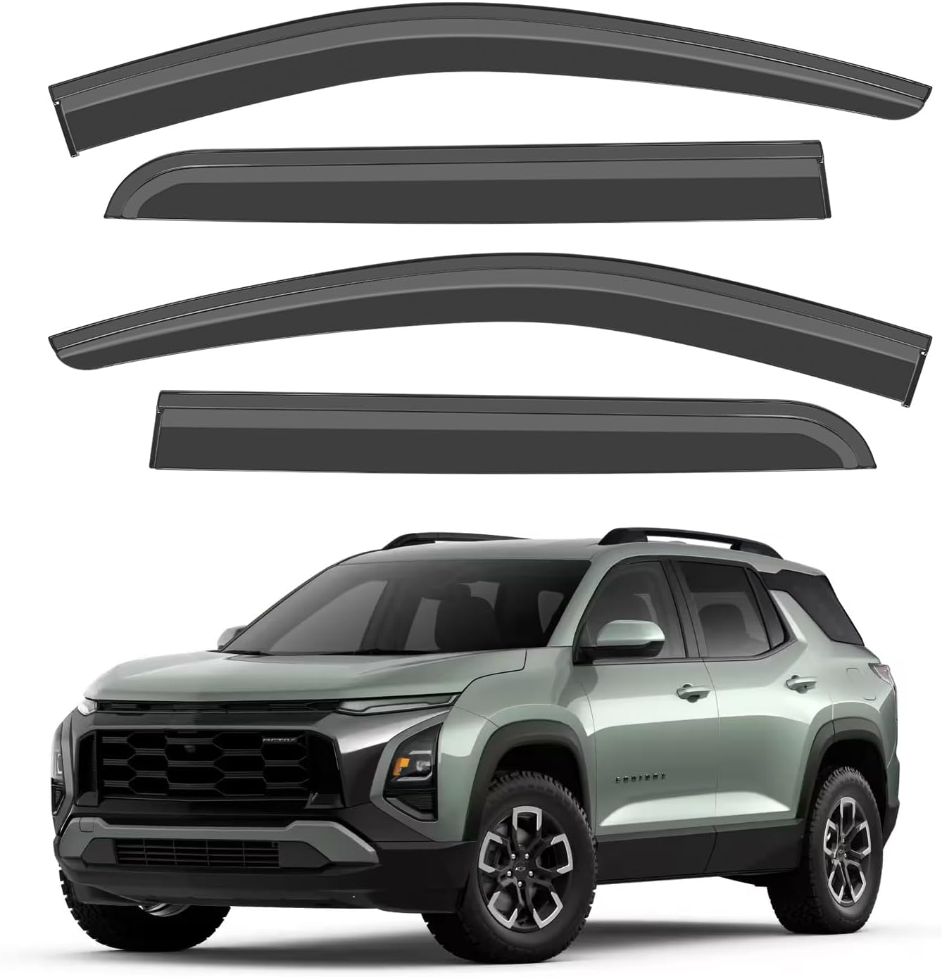 VESUL Compatible Window Deflectors for 2025 Chevy Equinox
