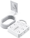 Power Strip Surge Protector 20ft Extension Cord - 12 Outlets & 6 USB