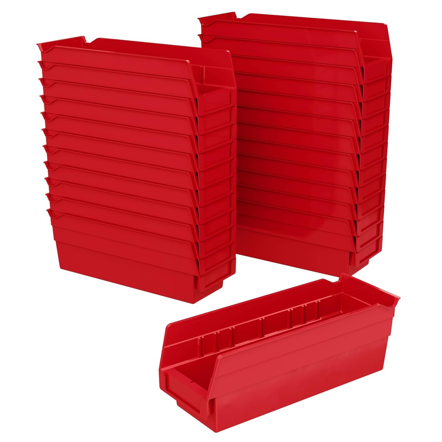 Akro-Mils Heavy Duty Plastic Shelf Bins for Versatile Storage