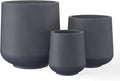 Kante 15.3in+11.6in+8.2in Round Concrete Planter - Large Modern