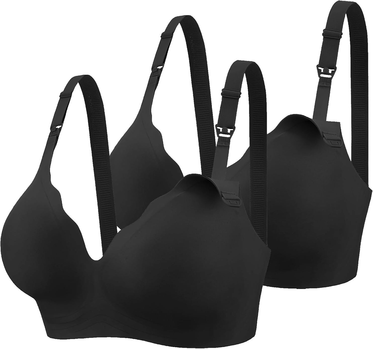 Ekouaer Nursing Bra for Seamless Maternity Support and Comfort