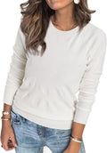 Arach&Cloz Women's Soft Knit Sweater Fall Dressy Casual (Style 9TMG)