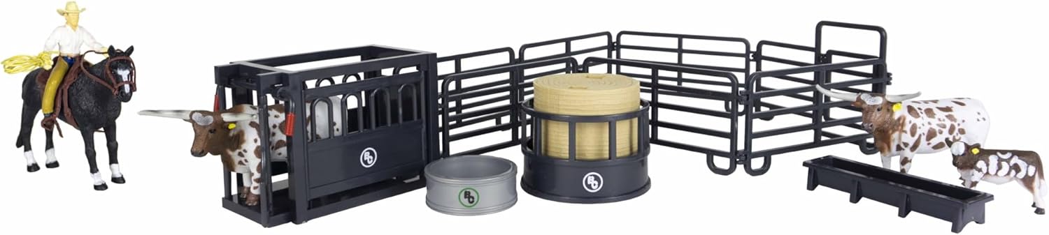Large Ranch Set for Kids by Big Country Farm Toys LLC