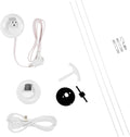 Legrand Wiremold CMK70 In Wall TV Power Grommet Kit - Clean Cable