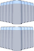 PartyPrints 100 Pack Frost Blank Slim Can Cooler Sleeves - Skinny