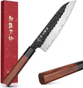 HEZHEN Santoku Knife 7 Inches for Professional Kitchen Use