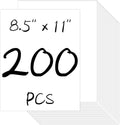 Yizhet 200 Sheets Card Stock Printer Paper 8.5 x 11 - Bright White