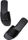 Stratuxx Kaze Womens Flat Sandals Dressy Summer Slide - Comfortable be