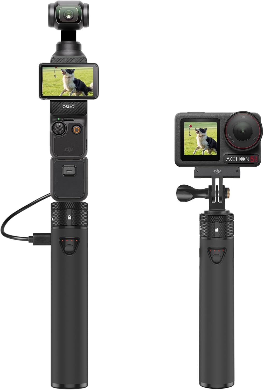 Smatree Charger Stick for DJI Pocket 3 and Gopro 13 Cameras