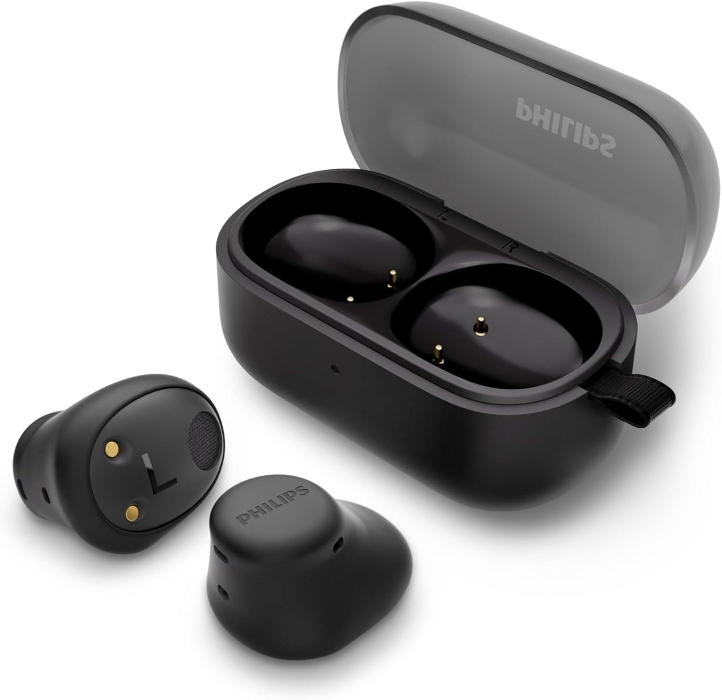 PHILIPS TAT2159 True Wireless Earbuds: Rich Bass, Clear Calls, 14H Battery