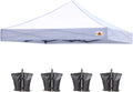 ABCCANOPY Replacement Canopy Top for Pop Up Canopy Tent 8x8 - Heavy