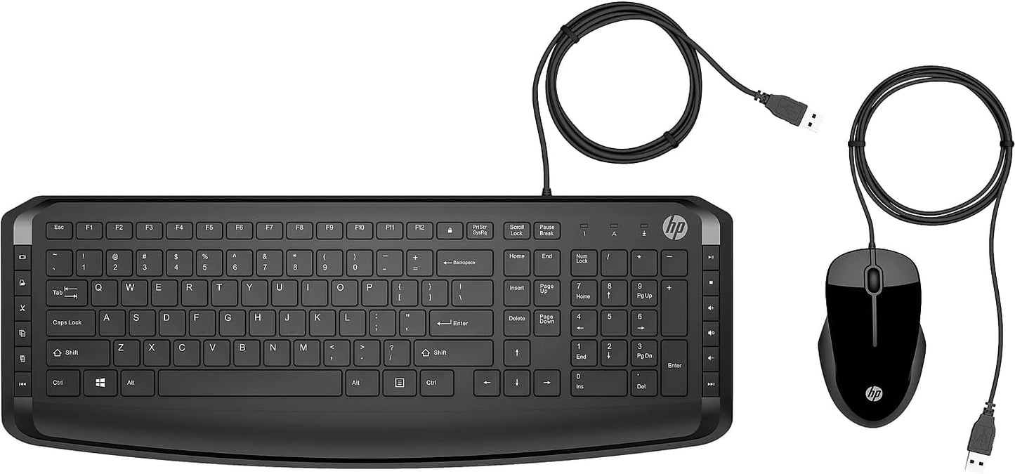 HP Pavilion Keyboard & Mouse Combo - Plug-and-Play Efficiency!