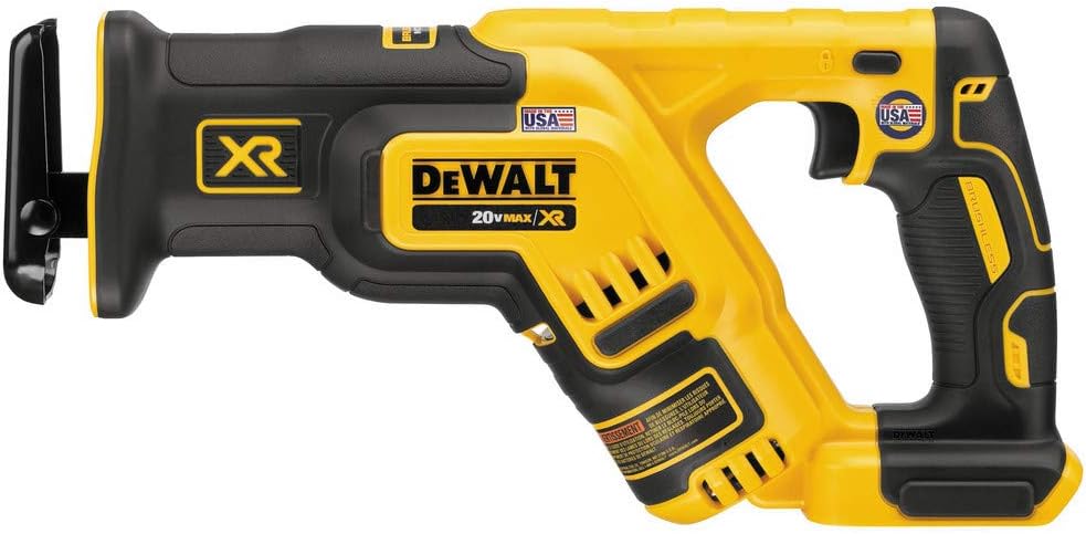 DEWALT 20V MAX XR Reciprocating Saw for Compact Cutting Tasks