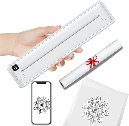 Portable Inkless Bluetooth Printer - Print Anywhere!
