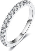 Lab Grown Diamond Eternity Wedding Band - Sparkling, Affordable