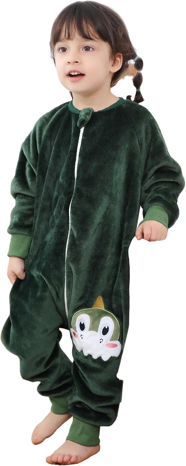 MICHLEY Flannel Baby Sleeping Bag for Cozy Autumn Nights