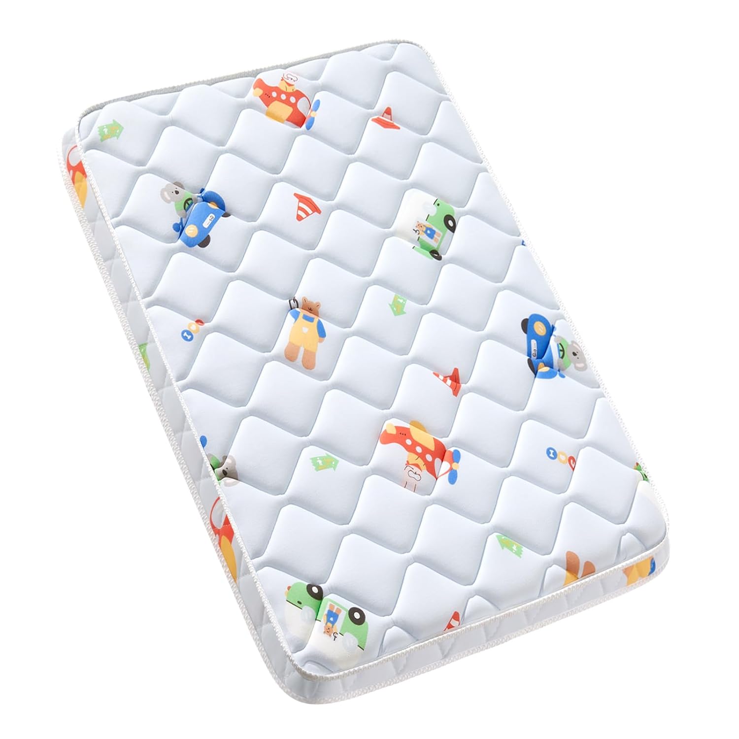 Premium Baby Pack n Play Mattress Topper - Soft & Firm Foam, Odorless, Portable - Lillibearas
