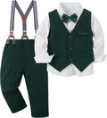 Toddler Baby Boy Formal Suit - Gentleman's Wedding Outfit for 1-9