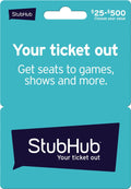 StubHub Gift Card for Seamless Online Event Ticket Purchases