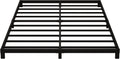 5 Inch Low California King Bed Frame Platform - Heavy Duty Support