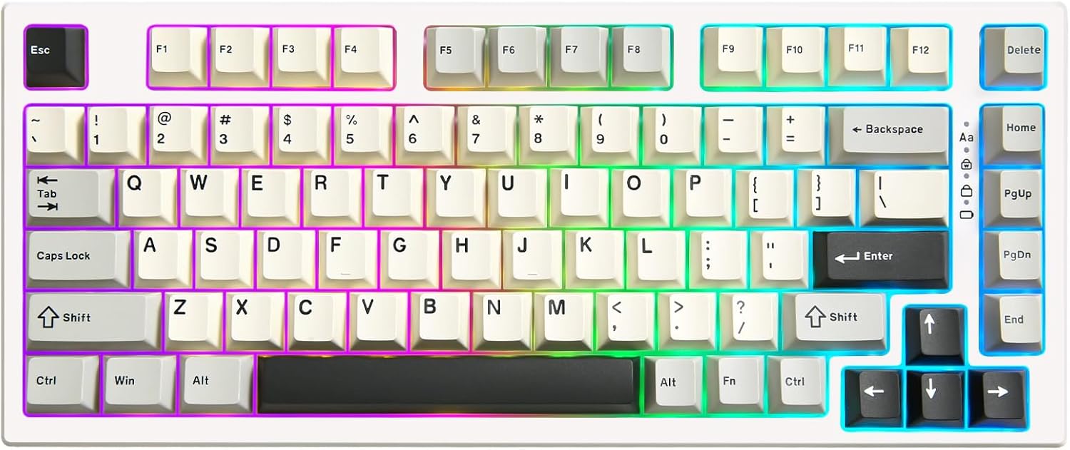 YUNZII RT80 Rapid Trigger Gaming Keyboard with RGB Backlit