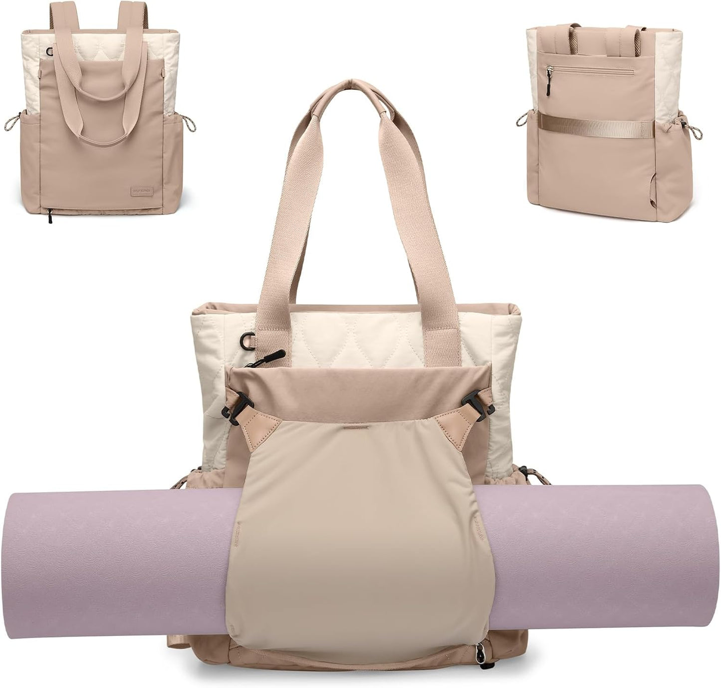 GOLF SUPAGS Convertible Laptop Backpack for Yoga and Travel