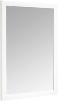 Rectangular Wall Mount Mirror 20 in x 28 in, Standard Trim - Sleek