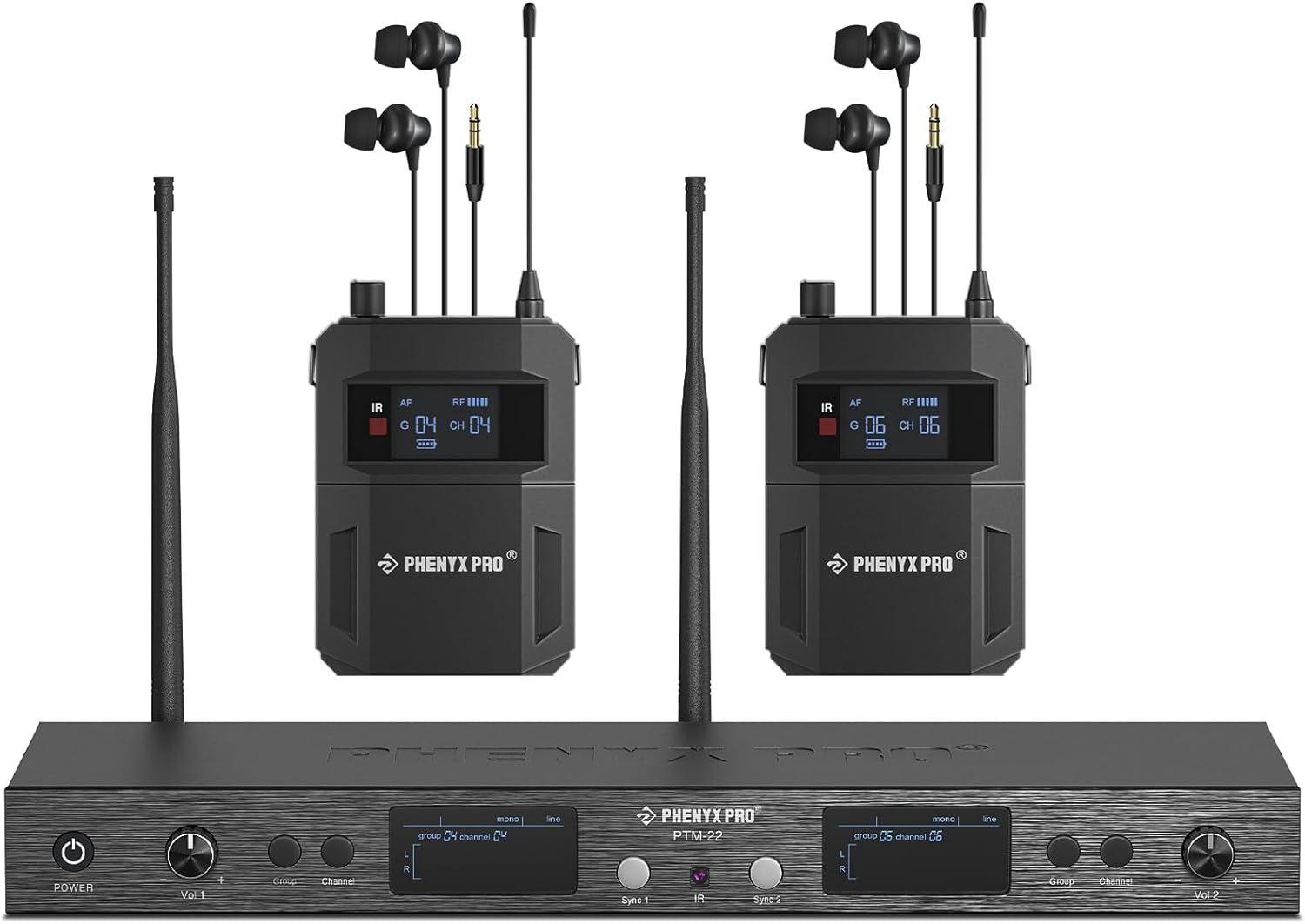 Phenyx Pro UHF Mono Dual Wireless In-Ear Monitor System Review