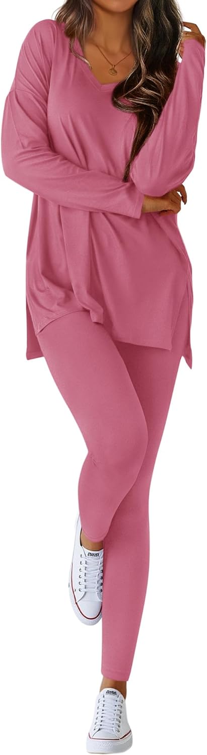 BTFBM Two Piece Sets for Women: Casual Lounge Set for Travel