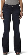 Wrangler Women's Retro Mae Mid Rise Stretch Boot Cut Jean - Modern