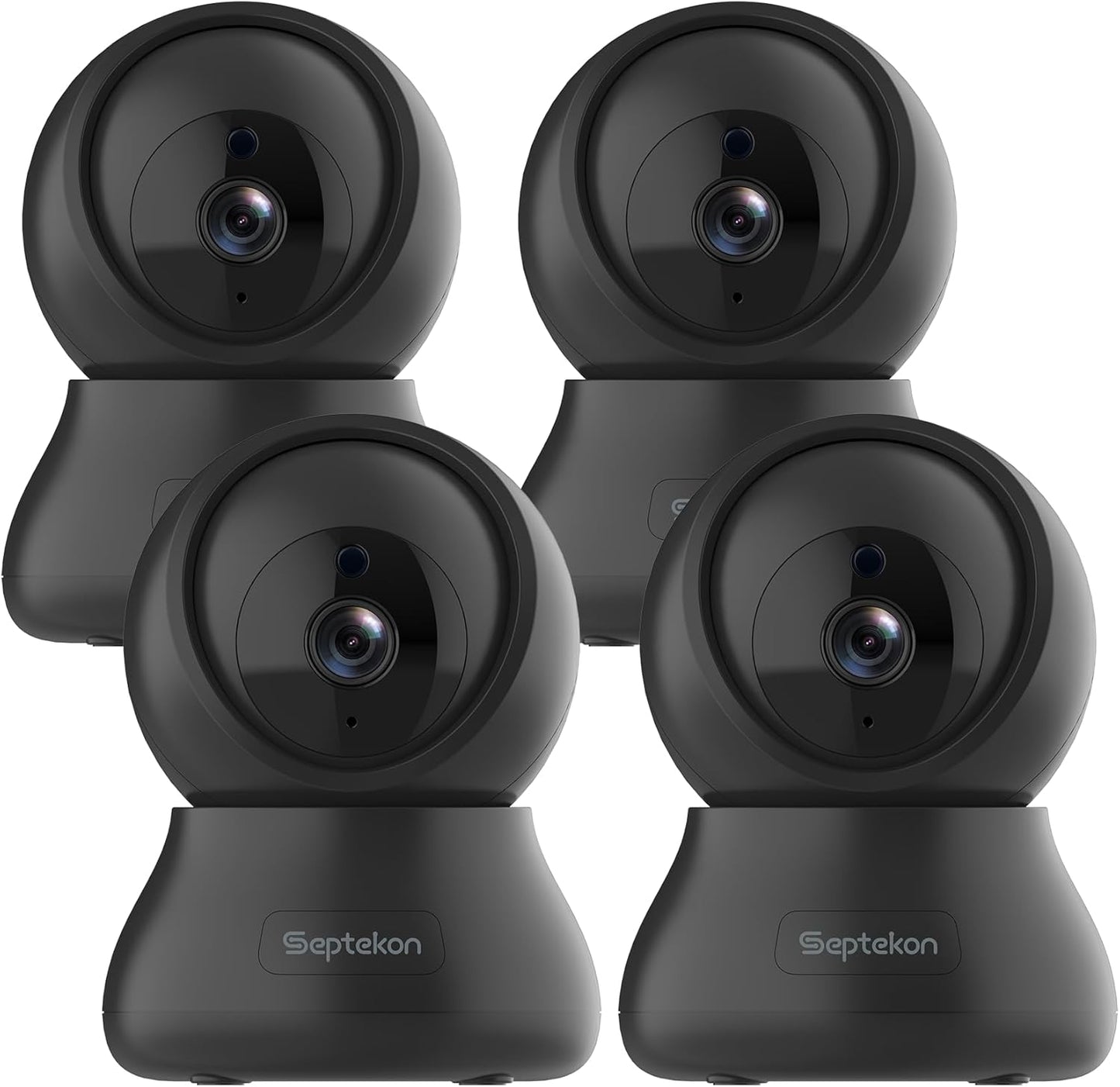 Septekon Security Cameras Indoor: 2K Wired Home Surveillance
