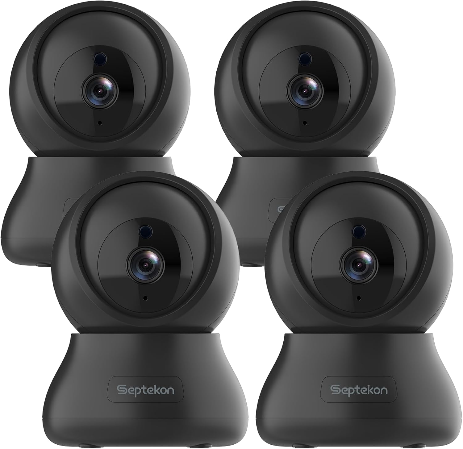 Septekon Security Cameras Indoor: 2K Wired Home Surveillance