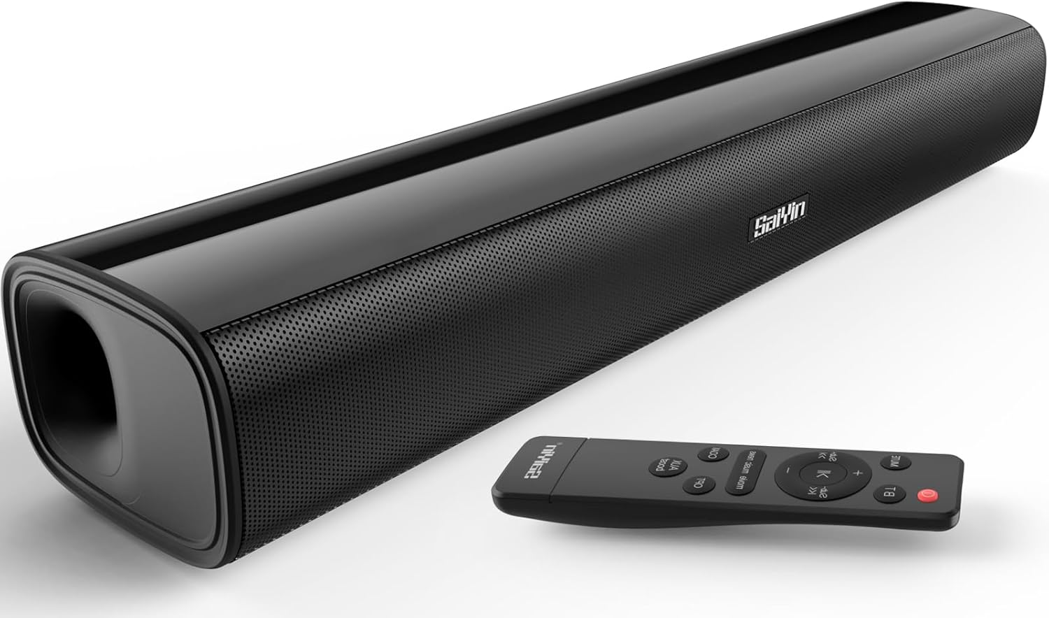 Saiyin 17 Inch Sound Bar for TV with Bluetooth 5.3 and More