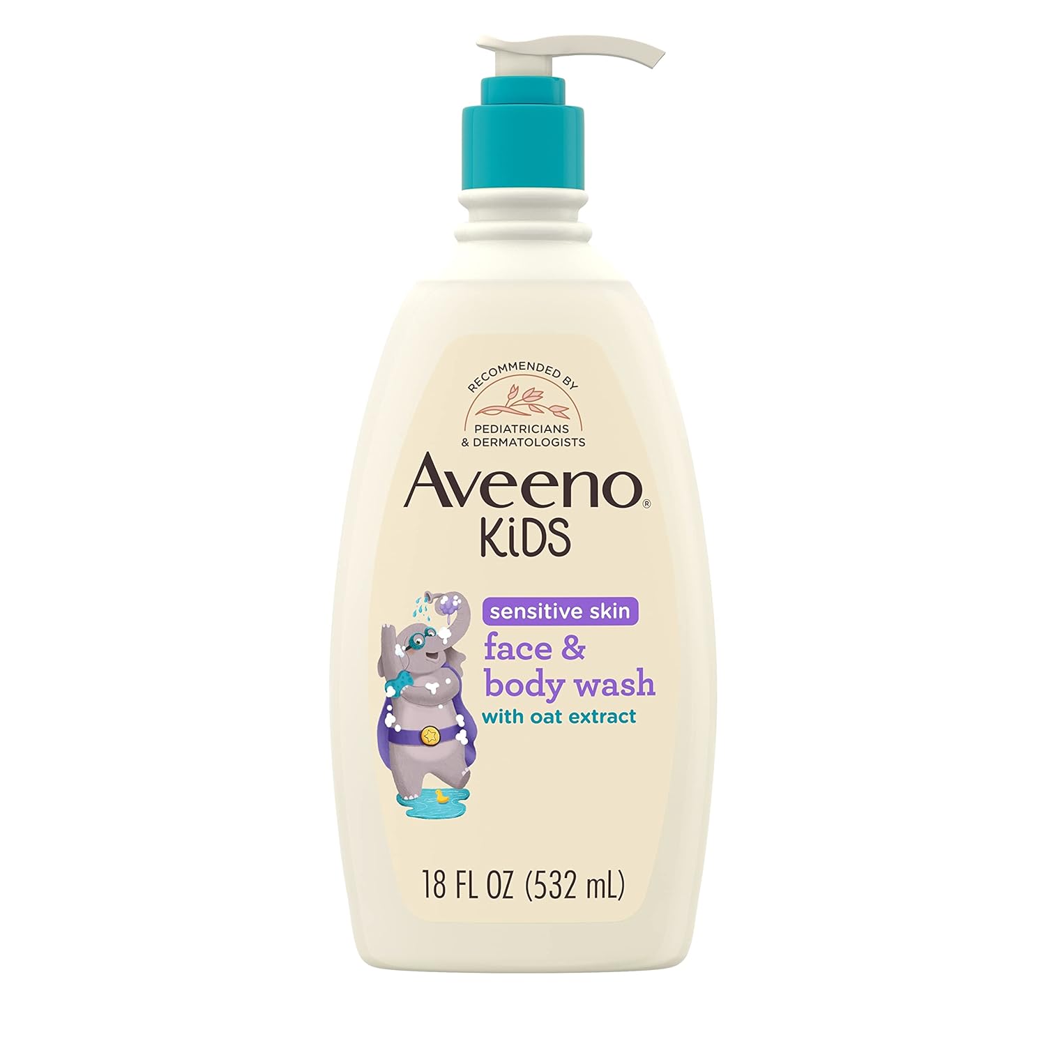 Gentle Aveeno Baby Wash for Sensitive Skin