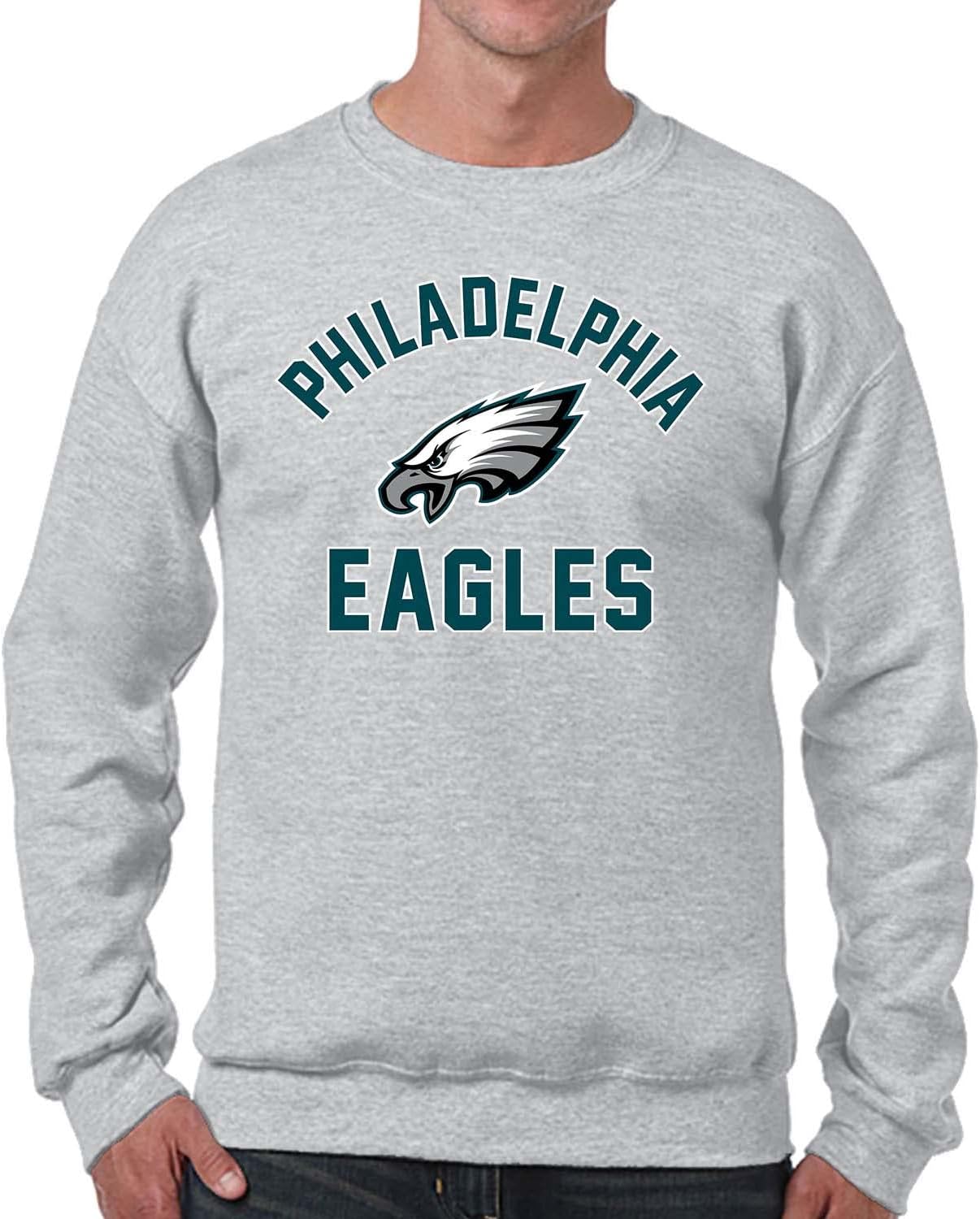 Philadelphia Eagles Adult Gameday Crewneck Sweatshirt Review