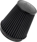 K&N Dryflow Universal Clamp-On Air Filter - High Flow Performance
