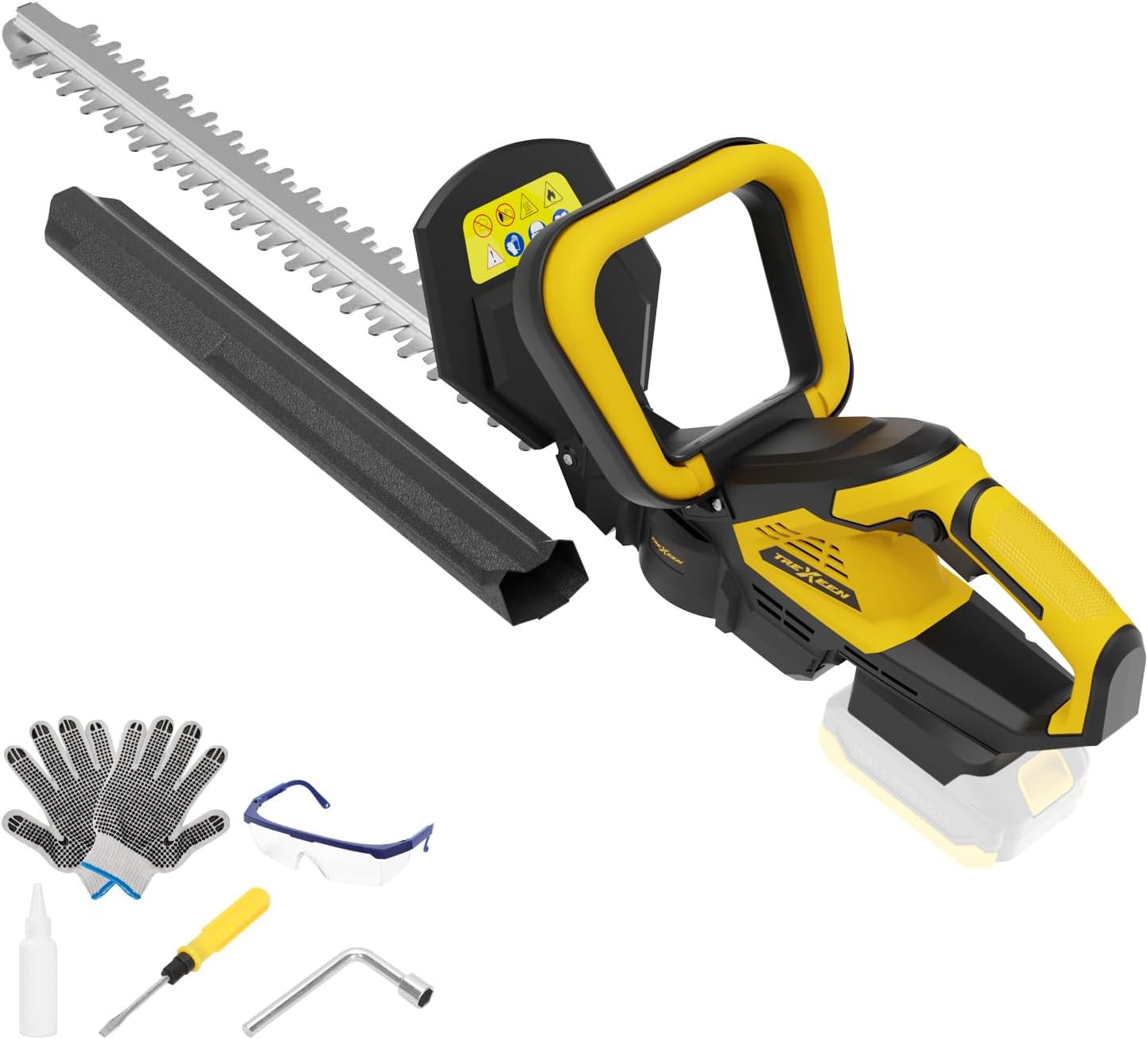 Hedge Trimmer for Dw 20V Battery with 22ft' Dual-Action Blade