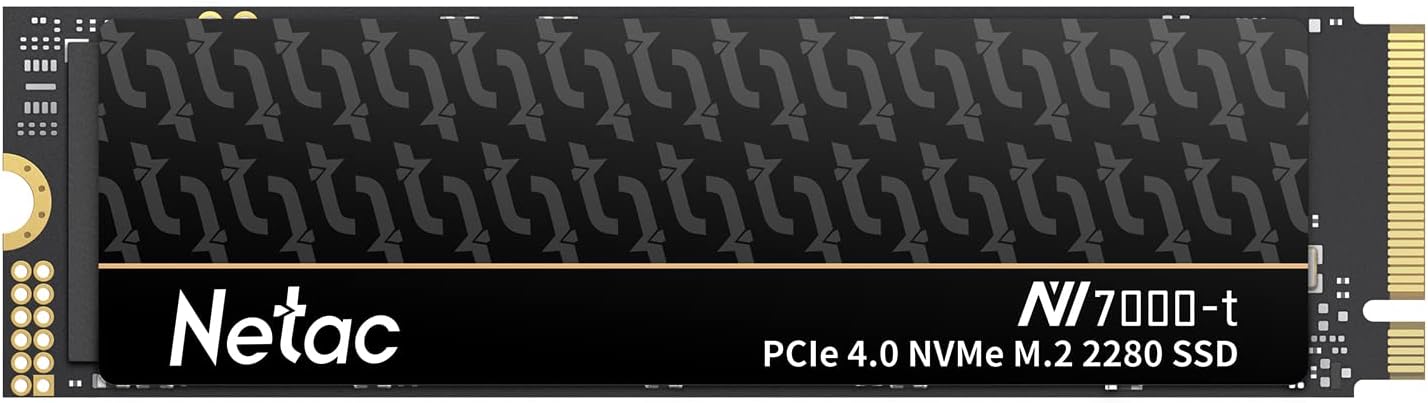 Netac 2TB PCIe Gen4x4 M.2 SSD for High-Performance Storage
