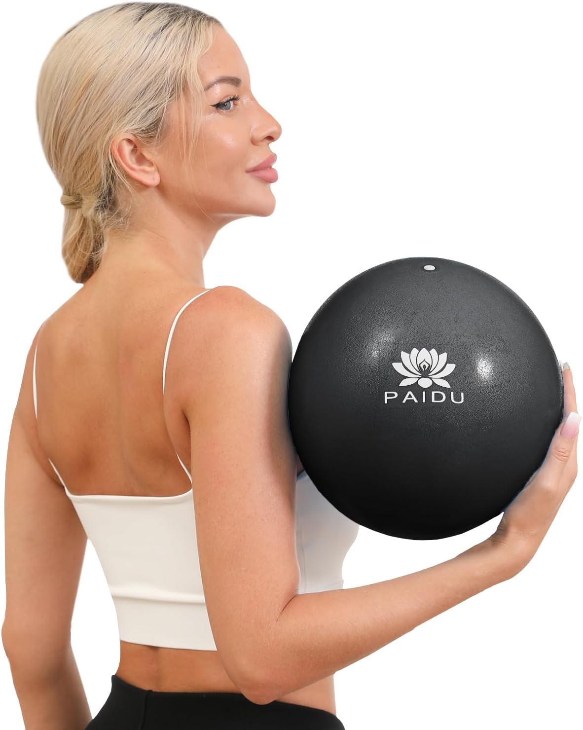 PAIDU 10-inch Anti-Slip Pilates Ball