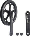 Prowheel E Bike Crankset with 52T Steel Chainring and Cover