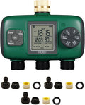 MOES 3 Outlet Sprinkler Timer, Programmable 3-Zone Hose Timer