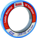 Ande PCW50-20 Mono Leader Wrist, 50-Yard Spool - Durable Clear Line