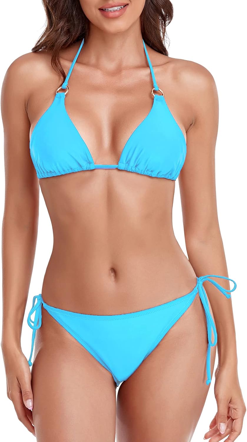 RELLECIGA Women's Triangle Bikini Set for Ultimate Beach Style