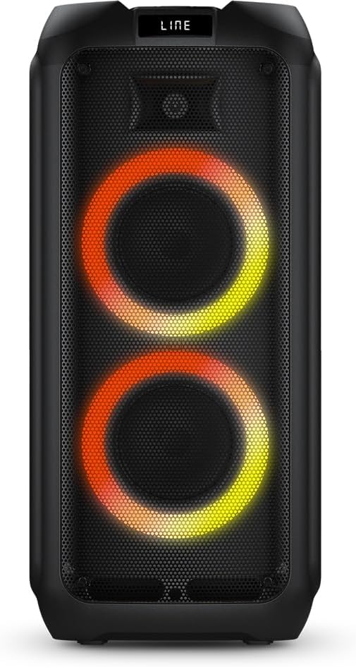 PHILIPS Bluetooth Party Speaker with Powerful Bass and Lights